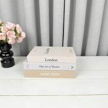 Decorative Paper Books, Coffee Table Books - Faux Decorative Books For Decor - Home Desk Decor - Nightstand Decor - Bookshelf Decor - Multicolor - View 4