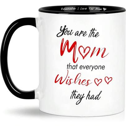 Mothers Day Gifts Mom From Daughter Son Kids: Mom Mug- Funny Ideas Birthday, 11oz Coffee Cup Mother, Wife, Mother-In-Law, New Mom