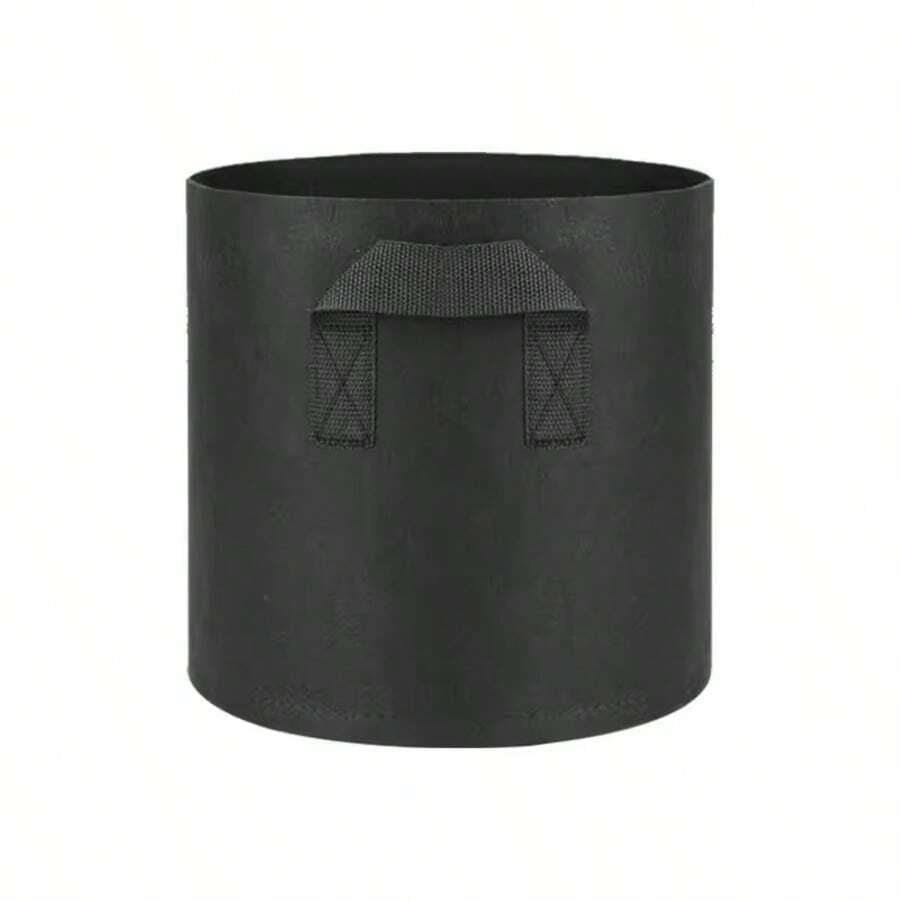 1-5 Túi trồng rau/hoa/cây cảnh, dung tích 5/10/15 gallon, chất liệu vải không dệt dày dặn, thoáng khí, có tay cầm. - màu đen - Xem 1