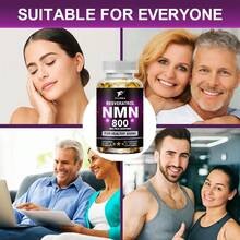 High Potency NMN Capsules, With Resveratrol, Support Longevity & Physical Vitality - Two bottle - Better deal - 查看 6