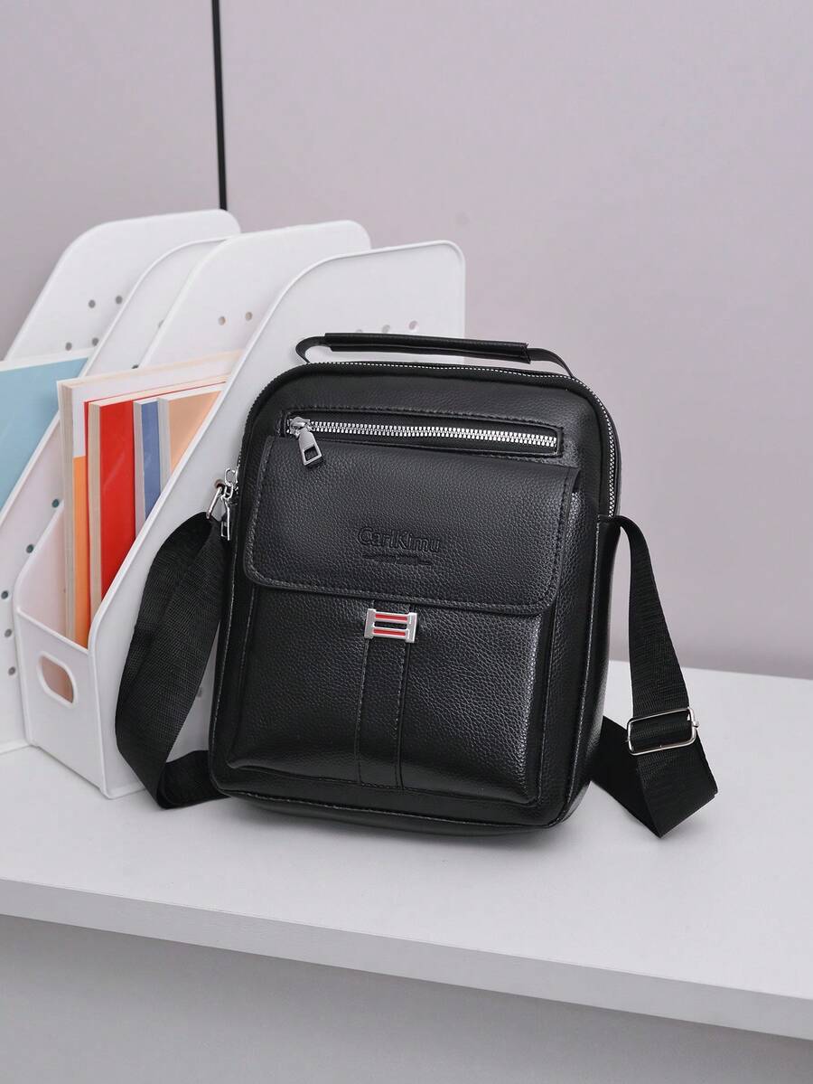 Túi đeo chéo nam thời trang xuyên biên giới, chất liệu vải cao cấp chống thấm nước, đa năng, phù hợp cho công sở và thường ngày. - màu đen - Xem 1