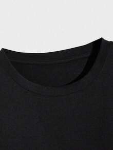 Men T-Shirts - Black - View 7