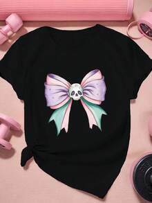 Women T-Shirts - Black - View 11
