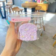 1个可捏扁的面包蛋糕造型软萌玩具，加厚柔软，减压挤压玩具 - 彩色 - 查看 7