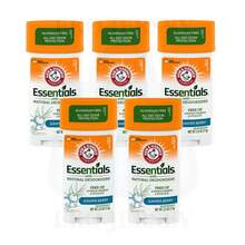 Arm & Hammer Essentials Juniper Berry Natural Stick Deodorant Aluminum-Free & 24H Odor 2.5 Oz Pack Of 5 - 多樣化香型 - 查看 12