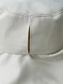 1 pieza Sombrero de playa con protección solar para mujer de talla grande, sombrero con protección solar de cobertura completa, nuevo sombrero de protección solar tipo chal para mujer de primavera/verano, sombrero de ala ancha con cobertura para el cuello, sombrero tipo cubo con protección UV y agujero para coleta - Multicolor - Ver 9