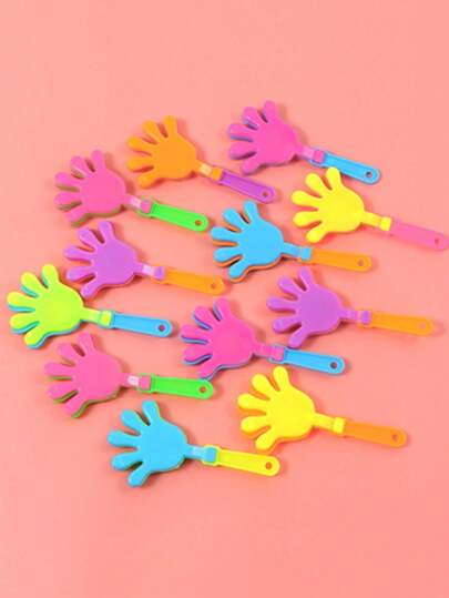 20 Bàn tay vỗ tay mini, dài 9,5cm/3,74in, rộng 5cm/1,97in. Quà tặng và đồ lưu niệm lý tưởng cho các bữa tiệc ngày lễ và sinh nhật. Thích hợp làm quà tặng năm mới, quà nhét vào tất Giáng sinh và các lễ hội. Đồ chơi vỗ tay bằng nhựa, mang lại niềm vui. Chúng mang đến không khí lễ hội và niềm vui (Gửi ngẫu nhiên 2 kiểu).