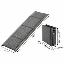 Rampes pour animaux de compagnie - 160 x 43,2 cm - Voir 9
