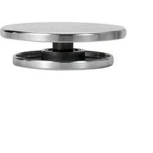 4. '/5.9'' Double Sided Turntable Ceramic Clay Sculpture Platform Pottery Wheel Aluminum Alloy Rotating Tools - Default - View 1