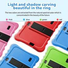 Children's Electronic Learning Toy / 4GB RAM + 64GB Storage / 7 Inch Children's Tablet / Quad-Core 1.3GHz Processor / Android 13 System, MTK8321 Chip / 1280x800 IPS High Definition Screen / 2MP + 5MP Dual Camera / 4000mAh Large Capacity Battery / Supports WiFi Parental Control And Educational Games / Made Of ABS Plastic + Silicone Material BDF Children's Educational Tablet (Includes: Packaging Box / Data Cable / User Manual / OTG Adapter / Card Reader) - 彩色 - 查看 4