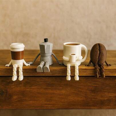 1pc Coffee Corner Decor, Christmas Gift For Coffee Lovers, Coffee Station Decoration, Coffee Shop Decor, Gift For Coffee Enthusiasts Office Desk Accessories Desk Accessories Office Supplies Office Accessories
