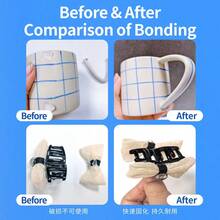 1/2 cuộn keo 401 siêu khô, bền lâu, ít mùi, không tẩy trắng, thích hợp cho sửa chữa đồ thủ công, giày dép DIY, da, cao su, kim loại, thủy tinh, trang sức, mỹ thuật, chế biến gỗ, bảo dưỡng đồ nội thất, bộ mô hình, điện tử và đồ thủ công DIY - ABS, PC và nhựa cứng, v.v. Khô trong 15 giây và đi kèm với đầu bôi keo chính xác. - Keo siêu dính Hàn Quốc 401 - Xem 5