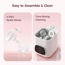 Momcozy S12 Pro Breast Pump, Hands-Free, Portable And Cordless Pump With Soft, Double-Sealed Flange, 3 Modes And 9 Levels, 24mm Flange - 白色 - 查看 5