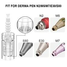 10/50pcs Cartridge-Style Micro-Needle Pen Refills, Suitable For N2/M5/M7 Threaded Micro-Needle Pens, Also Fit L1/L3/L6/L8, For Beauty, Skincare, Spa, Self-Care, Skincare Tools, Estheticians, Massage, Facial Massage Tools, Facial Rollers - Clear - View 17