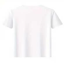 180G, Camiseta de Algodón, Camiseta Estampada con Patrón de Rana y Cámara de Puerto Rico | Nostalgia Retro | Perfecta para Actividades al Aire Libre en Verano 2025 - Blanco - Ver 3