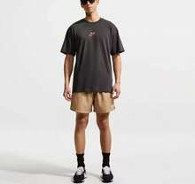 Nike 男士 AS M NSW MANFEN SS TEE 休闲短袖T恤 - 深灰色 - 查看 6