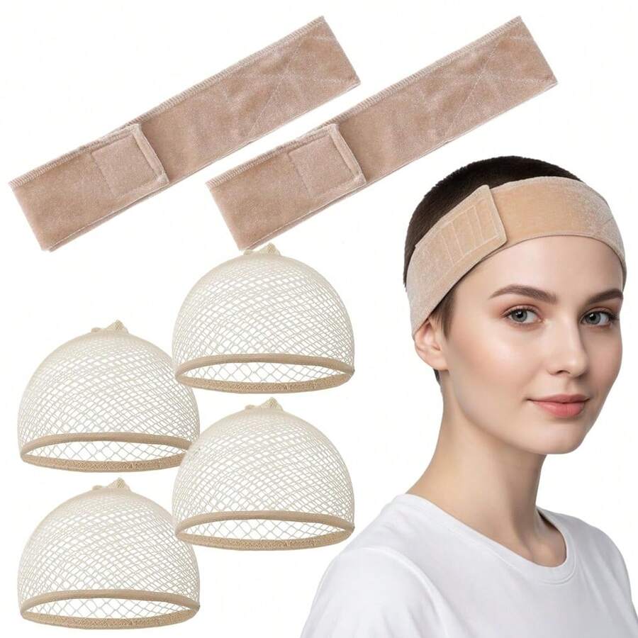 Băng đô điều chỉnh kích thước dành cho tóc giả nữ, dụng cụ định vị tóc giả. - Xem 1