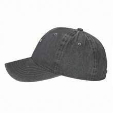 Georgia Tech Yellow Jackets Logo 1938 Low Profile Unstructured Baseball Hat Washed Distressed Twill Adjustable Dad Hat - 深灰色 - 查看 3