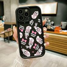 compatible with およびcompatible with  Pixelシリーズスマホケース 落下防止と滑り止め機能を備えたフルカバーの携帯電話ケース。 エスターバニー ピンク バニー リボン キャラクターケース  7 柔らかいTPUシェル素材で作られており、通気性と放熱性に優れ、防塵性も備えています。 友人、恋人、または自分自身への贈り物として最適です。  13/ 15 Pro Max/ Pixel 8A/ 16 Pro Max/ 16/ 15 Pro/ 15/ 14 Plus/ 12 Pro Max/ 11 Pro/ 15 Plus/ 14 Pro Max/ 13 Pro Max/ 17/8/ 14 Pro/ 16e/ 17 Pro/ Pixel 10/ Pixel 10 Pro/Apple  Air/ 13 pro/ 12/ 11/ 14/ 16 Plus/ 11 Pro Max/ 16 Pro/ 17 Pro Max/ 12 Pro - ブラック - チェックする 6
