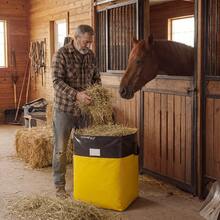 185L Extra Large Capacity, 4 Color Options, Suitable For Transporting, Feeding, Storing And Packaging Horse Hay. Professional Horse Hay Storage Bag, Thickened Design With Handles, Designed For Farmers, With Zipper - Specially Designed For Horses, Sheep, Goats And Cattle Feed Bags To Meet Farm Feeding Needs. - View 9