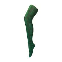 Sock Snob Sock Snob - Ladies Thick Coloured 80 Denier Opaque Patterned Winter Fashion Tights - 斯凱綠 - 查看 1
