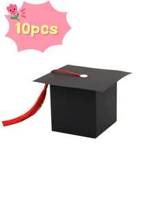 10pcs Graduation Decorations, Graduation Candy Boxes, DIY Graduation Cap Boxes, Graduation Gifts, Small Graduation Party Gifts - Upgraded Version - View 15
