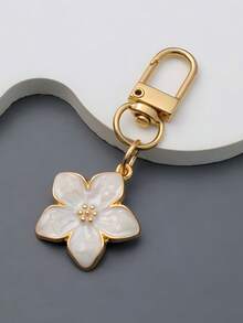 1个樱花雏菊钥匙扣，创意包包挂饰，情侣钥匙链 - 彩色 - 查看 11