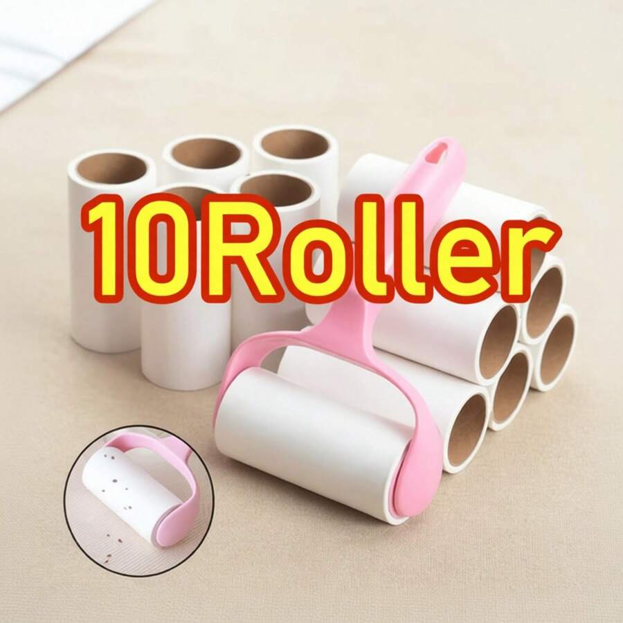 Lint Roller Hair Adhesive Device Applicator Hand Tear Roller Felt Roller Brush Lint - Lint Roller - View 1