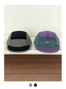 1pc Soft Top Color Block Quick Dry Baseball Cap, Vintage Patchwork Street Style 5-Panel Cap, Suitable For Women Outdoor Sports Sun Protection Summer, Versatile Skater Hippie Chicks Style - Plaid Quick-drying Baseball Cap - View 13