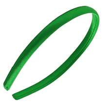1pc 1cm Black Simple Plastic Thin Headband - Black - View 9