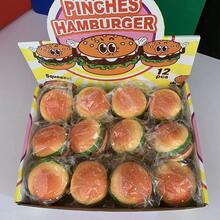 Warner Bros 1 món đồ chơi bóp giảm căng thẳng hình bánh burger sáng tạo, có độ đàn hồi chậm, mềm mại như thật, sản phẩm mới. - Nhiều màu - Xem 2