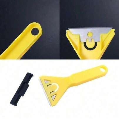 1 Piece Of Multifunctional Glass And Window Scraper - Household Cleaning Shovel - Multi-Purpose Scraper Portable Seam Cleaning Knife - Paint Remover, Wall And Tile Sticker Cleaning Tool