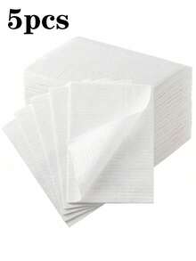 50pcs/Pack Disposable Waterproof & Anti-Stain Nail Art Desk Mat - White - View 8