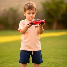 Assorted 4-Piece Baby Boy Clothing Set (2 T-Shirts + 2 Shorts) 2-Piece Baby Outfit Set - Básico - Ver 4