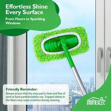 Reusable Microfiber Mop Pad Refills Multipack For Wet And Dry Floor Cleaning - 1 - 查看 5