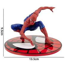Marvel 1pc Avengers 4 Handmade Set Spider Man Iron Man Pendant Cake Decoration/Car Pendant/Birthday Gift - Multicolor - View 9