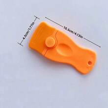 Raspador de pared de acero inoxidable con cubierta protectora, herramienta de cocina no eléctrica para quitar pegatinas y etiquetas, fácil de usar y limpiar - Multicolor - Ver 11