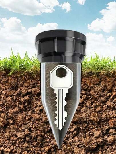 Outdoor Garden Yard Waterproof Key Hidden Sprinkler Head, Easy To Insert Underground, Waterproof And Corrosion Resistant