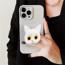 Foldable Cool Dog Phone Stand - Suitable For Any Phone Model - Adjustable Angle, Stylish, Compact, Portable, Coal Ball Phone Stand, Easy To Use And Install, Practical Accessory Compatible With Iphone And Android Devices - Multicolor - View 13
