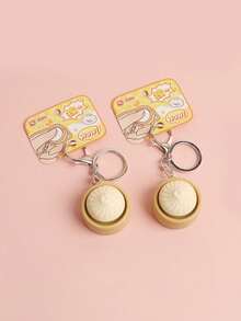 1/2 chiếc móc khóa hình chú Tiểu Long Bao mô phỏng, móc khóa nhạc nhỏ, móc khóa giảm căng thẳng, móc khóa túi xách, quà tặng Ngày của Cha, Lễ Tạ ơn, Ngày Nhà giáo, quà tặng mùa tựu trường. - A - Xem 6