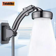 Vòi sen phun áp lực mạnh mẽ từ Tatukiko, có vòi sen cầm tay có thể dùng làm vòi phun trên trần. Sản phẩm bao gồm chức năng dừng nước bằng một nút bấm để chỉ sử dụng khi tắm. - tắm đơn - Xem 8