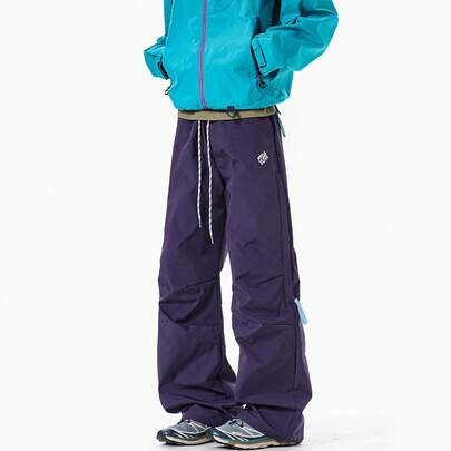 2026 Men's Outdoor Hiking Casual Pants, Loose Straight Cut Sports Pants, Wide Leg Long Pants, Men's Sports Pants.