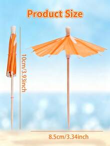 50/5pcs Palillos con Paraguas para Cócteles, Palillos con Paraguas Decorativos para Cócteles, Hechos de Palillos de Madera, Adecuados para Decoración de Fiesta Tropical Hawaiana, Palillos con Paraguas de Coco, Palillos con Paraguas de Flores para Bebidas, Decoración de Cupcakes, Palillos Tropicales, 6 Colores, Adecuados para Bar Tiki, Picnic, Fiesta de Cumpleaños, Palillos para Vacaciones, Paraguas de Papel Decorativos, Decoración de Bebidas, Acentos para Fiesta de Boda Tropical - multicolor - Ver 11