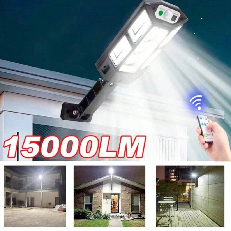 4 piezas Luces solares súper brillantes de 43 LED, 3 modos, sensor de movimiento, lámparas impermeables para jardín y caminos exteriores