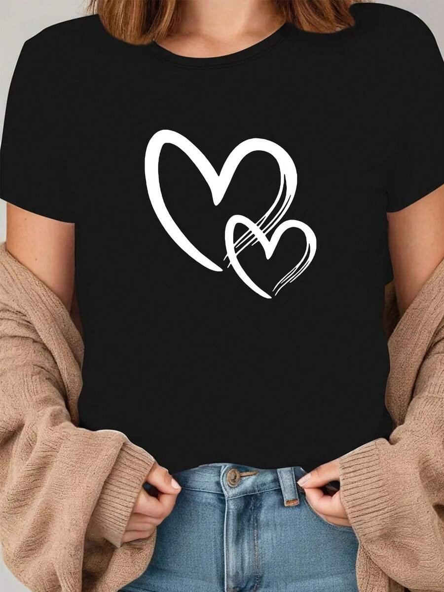 Women T-Shirts - Black - View 1