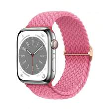 38mm/40mm/41mm/42mm/44mm/45mm/49mm 编织尼龙表带，兼容 Ultra2 及所有系列，男女皆宜 - 彩色 - 查看 9