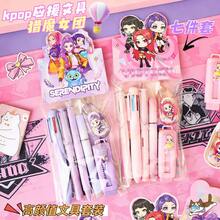 Hasbro Bộ văn phòng phẩm nhóm nhạc nữ K-Pop săn phù thủy, phần thưởng cho học sinh và đồ dùng học tập thiết thực. - Nhiều màu - Xem 3
