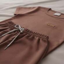 Assorted 4-Piece Baby Boy Clothing Set (2 T-Shirts + 2 Shorts) 2-Piece Baby Outfit Set - 極簡主義者 - 查看 8