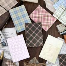 Giấy kẻ caro 40 tờ/túi, giấy nền trang trí sổ lưu niệm kẻ caro kiểu retro, thích hợp cho sổ Bullet Journal, đồ thủ công DIY, trang trí văn phòng phẩm, đồ dùng học tập, quà tặng Ngày Nhà giáo, đồ dùng làm sổ lưu niệm, đồ dùng làm sổ nhật ký. - A - Xem 6