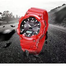 Casio ساعة كاسيو AQ-S810 الأصلية للطلاب، تعمل بالطاقة الشمسية بدون بطارية، مقاومة للصدمات وللماء حتى 100 متر، ساعة رياضية - مقاس واحد - مشاهدة 4